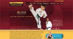 Desktop Screenshot of lowelltaekwondo.com
